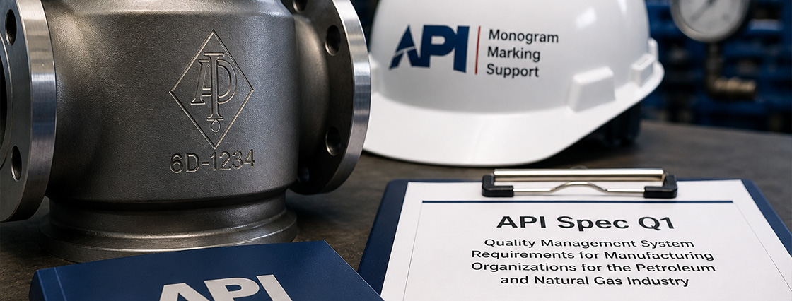 api monogram marking support